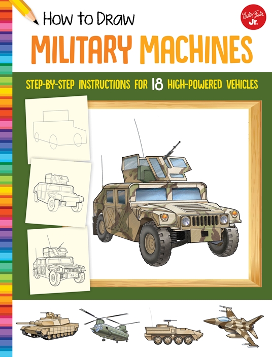 HOW TO DRAW MILITARY MACHINES